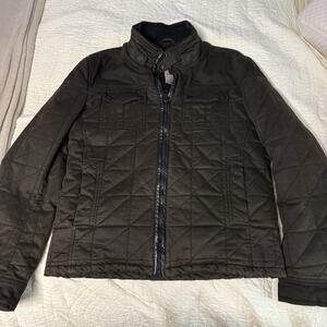 Sundance Catalog Men's Quilted Sherpa-Lined Field Jacket Size S